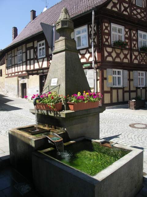 Dorfbrunnen in Schwürbitz
