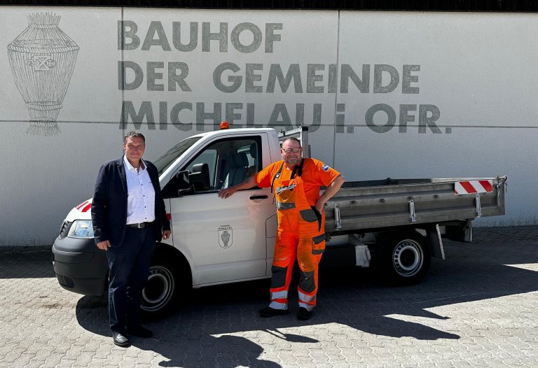 Neues Fahrzeug für den Bauhof